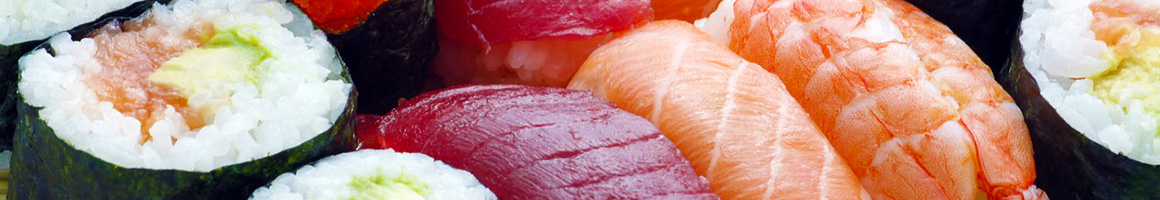 Eating Asian Fusion Sushi at Nori Sushi & Asian Dining restaurant in Phoenix, AZ.